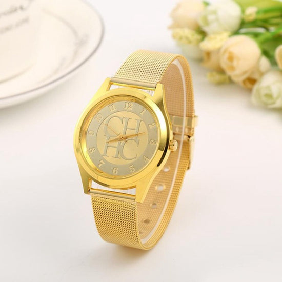 Temperament Ladies Cute High School Student Steel Strap Watch