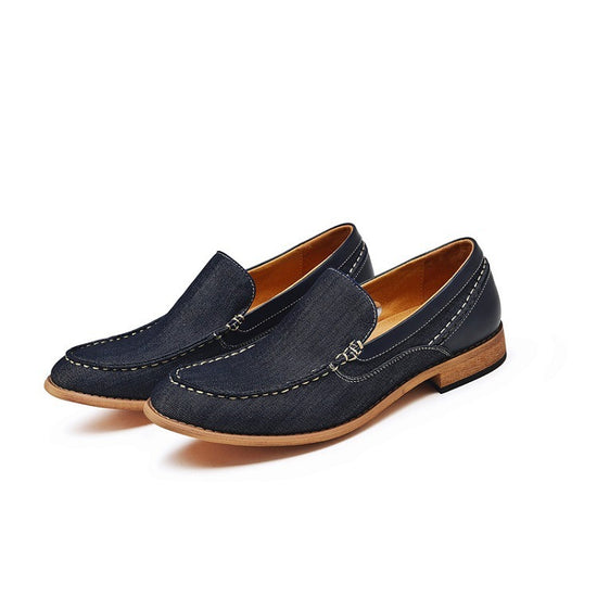 Mahogany Bottom Hand-stitched Office Japanese Fashion Casual Men&